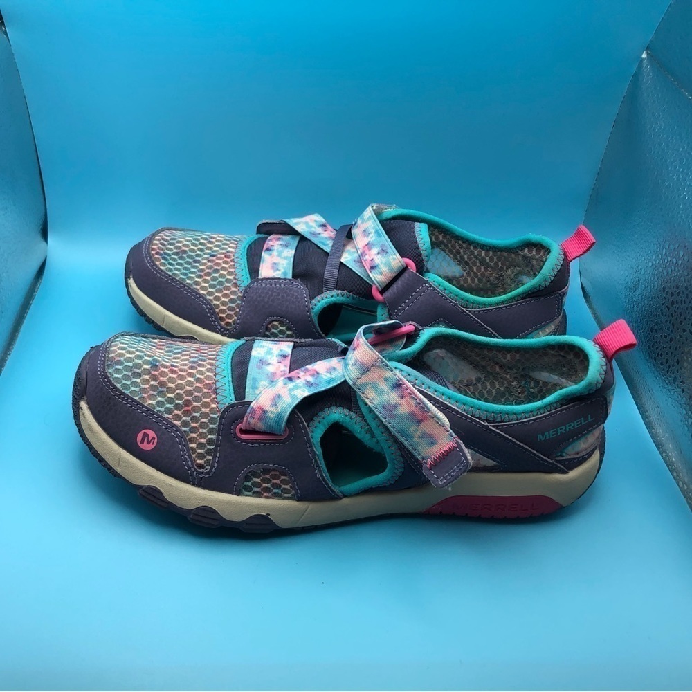 Merrell Mary Jane womens pink purple sneakers size 6